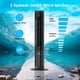thumbnail image 3 of Airvention Ventilador de torre moderno oscilante de 115° para dormitorio, ventilador de pie de 43 pulgadas con control remoto, temporizador de 7,5 horas, ventilador de piso de refrigeración ultra sile, 3 of 5