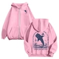thumbnail image 2 of Cute Christian Hoodies for Women Long Sleeve Loose Bible Verse Graphic Hooded Sweatshirt with Pockets Y2k Zip Up Jacket, 2 of 7