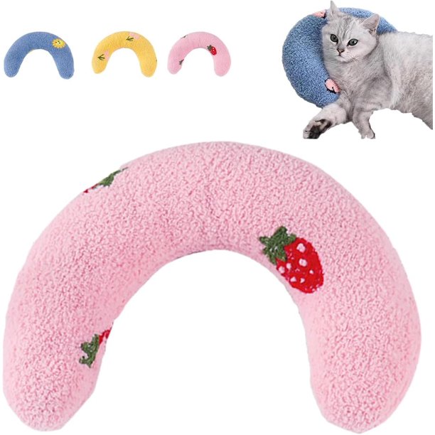 Almohada para perro Plinko XINYU Juguete calmante para mascotas en forma de U