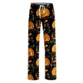 thumbnail image 6 of LHVUOA Women's Halloween Pajama Pants Sleep Fashion Halloween Print Pants Comfy Soft Pajama Sleepwears, 6 of 7