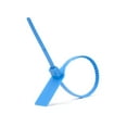 thumbnail image 2 of Secure Cable Ties 13 Inch Heavy-Duty Blank Blue Pull Tight Plastic Seal - 100 Pack, 2 of 4