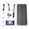 thumbnail image 2 of Kit De Panel Solar De 600 W, Versátil De Alta Eficiencia, Fácil De Instalar, Kit De Panel Solar Para Coche Con Controlador Para Acampar, 2 of 7