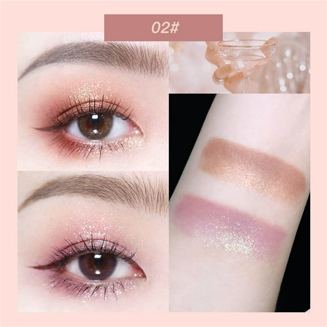 DPTALR Double-headed Eyeshadow Stick Smudges Eyeshadow Lying Silkworm In