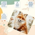 thumbnail image 3 of Fox Square 8.3x9.8 Inch Non-Slip Rubber Bottom Printed Mousepad Desk Mat Gaming Mousepad for Office and Gaming, 3 of 6