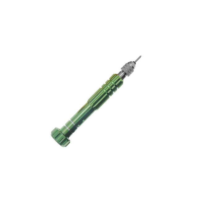 mmirethe Badminton Grommet Remover Stainless Steel Setting Blue Awl Tool Stringing 12.4cm Green 12.4cm