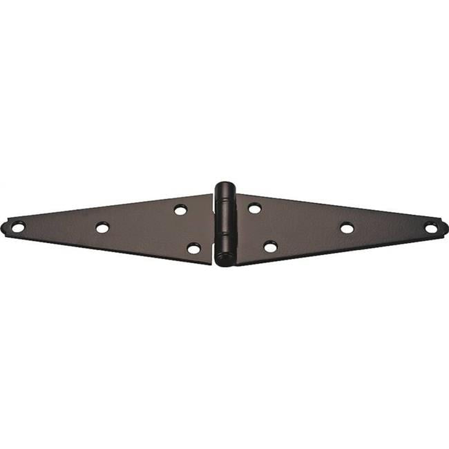 Prosource 565861 8 in. Heavy Duty Strap Hinge, SteelGalvanized
