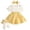 Z01 Yellow, variant on JUMEYU Baby Clothes for Girls Newborn Baby Girl Clothes Infant Romper Floral Suspender Dress Ruffle Sleeve Bodysuit Outfit Jumpsuit Headband Spring Summer 0 3 6 9 12 18 24 Months (Pink,3-6 Months)
