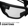thumbnail image 4 of Gafas de Seguridad Mechanix Wear Type-X Transparente Antivaho Paquete de 2, 4 of 8