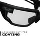thumbnail image 4 of Gafas de Seguridad Mechanix Wear Type-X Transparente Antivaho Paquete de 2, 4 of 8