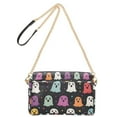 thumbnail image 2 of FORMRS Women Crossbody Purse with Chain Strap Vegan Leather Shoulder Handbag, Colorful Halloween Ghost, 2 of 7