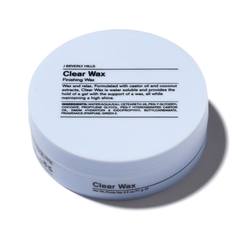 2.5 oz , J Beverly Hills Clear Wax waterbased finishing wax Hair