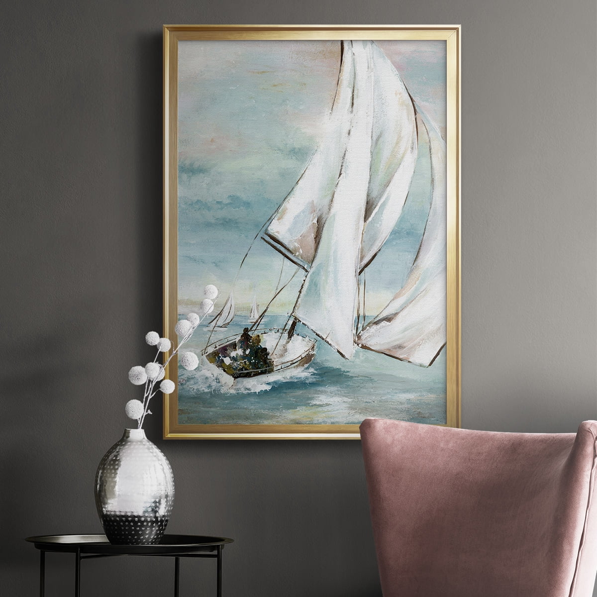 Setting Sail Premium Classic Framed Print - Ready to Hang