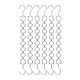 thumbnail image 1 of 6 perchas de cadena para ropa, organizadores de armario, almacenamiento giratorio, compactas, estables, ahorradoras de espacio, perchas para ropa de, 1 of 7