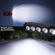 thumbnail image 5 of Faros Auxiliares Lupa Para Auto Moto Con Estrobo 2pcs, 5 of 8