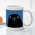 thumbnail image 5 of CafePress - Eating Crow Mugs - 11 oz Ceramic Mug - Novelty Coffee Tea Cup, 5 of 6