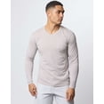 thumbnail image 2 of 3 Pack Men's Cotton Long Sleeve Pocket T Shirts Crew Neck Athletic Workout, 2 of 6