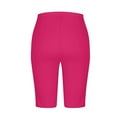 thumbnail image 6 of QATAINLAV Ofertas Flash! Womens Biker Shorts Summer High Waisted Tummy Control Gym Shorts Workout Running Yoga Athletic Short Leggings Hot Pink L, 6 of 9