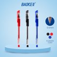 thumbnail image 2 of ST880 0.5mm Tapered Tip Gel Ink Pen Quick-drying Office Pen Red 12pcs, 2 of 6
