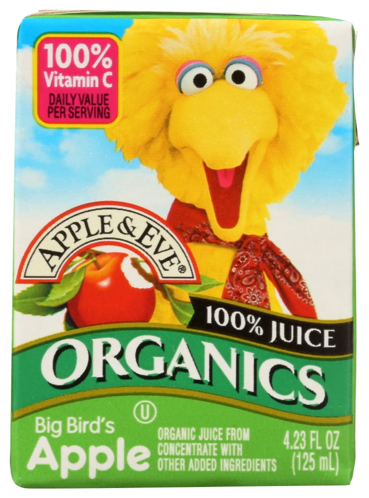 Apple & Eve Organic Juice Big Birds Apple, 125 Ml