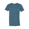 thumbnail image 2 of BELLA + CANVAS - Jersey Tee - 3001 - Cool Blue - Size: L, 2 of 3
