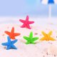 thumbnail image 1 of 10pcs Coloridas Estrellas De Resina Artesanía Bricolaje Decoración Del Jardín Azul l Sharpla Decoración micro del paisaje, 1 of 8