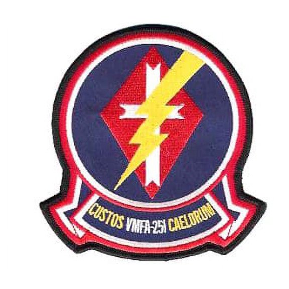 VMFA-251 Thunderbolts Patch Plastic Backing