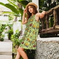 thumbnail image 2 of Disketp Cute Tractor para Vestido sin Mangas para Mujeres, Vestidos de Verano para Mujeres, Casual y Holgado para la Playa, 2 of 7