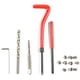 thumbnail image 3 of Juego de insertos de reparación de roscas HSS Macho de roscar métrico yuxing 30 Llave de repuesto P rojo, 3 of 5
