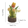 thumbnail image 3 of Resin Phone Stand, Desktop Tablet Holder With Non-Slip Base, for Hands-Free Video Calling, Orange, 3 of 6