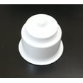 thumbnail image 5 of JSP Manufacturing 3 5/8 Universal WHITE Recessed Drop in Plastic Cup Drink Can Holder with Drain Hole for Furntiture Sofa Poker Table Car Boat  Marine Rv (2Pack), 5 of 9