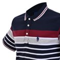 thumbnail image 2 of PLAYERA POLO DE MODELAJE FRANJAS MULTICOLOR3034-RPOLO-H CH HPC POLO, 2 of 6