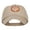 Khaki, variant on Basketball Patched Low Pet Spun Cap - Black OSFM