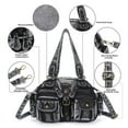 thumbnail image 3 of Angel Kiss Small Hobo Purses for Women Soft Vegan Leather Shoulder Bags with Crossbody Adjustable Strap, 3 of 5