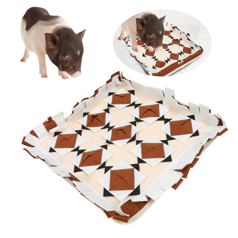 Pet Sniffing Mat, Puppy Play Mat Dog Interactive Toy Slow Eating Mat For Pet  Dog Mat For Pets Engage In Indoor And Outdoor Activities Coffee Color 