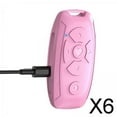 thumbnail image 1 of Runquan 6X Bluetooth Camera Shutter Remote Selfie Button Accessories Pink 6 Pcs, 1 of 8