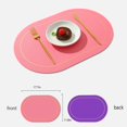 thumbnail image 2 of Bangcool Napperon en Faux Cuir Réversible Imperméable Napperon de Table pour Cuisine, 2 of 10