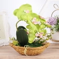 thumbnail image 6 of Masteelf Plants Simulated Phalaenopsis Bonsai 27*17.5cm Green, 6 of 8