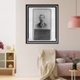 thumbnail image 3 of Historic Framed Print, [J.J. Fernand Hamar, French sculptor, head-and-shoulders portrait, facing front], 17-7/8" x 21-7/8", 3 of 9