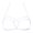 White, variant on Underwear for Women Charming Crisscross Strappy Harness Bralette Hollow Out Bra Minimal Cage Strap Top Club Layering Sleepwear Babydoll Women's Lingerie,White
