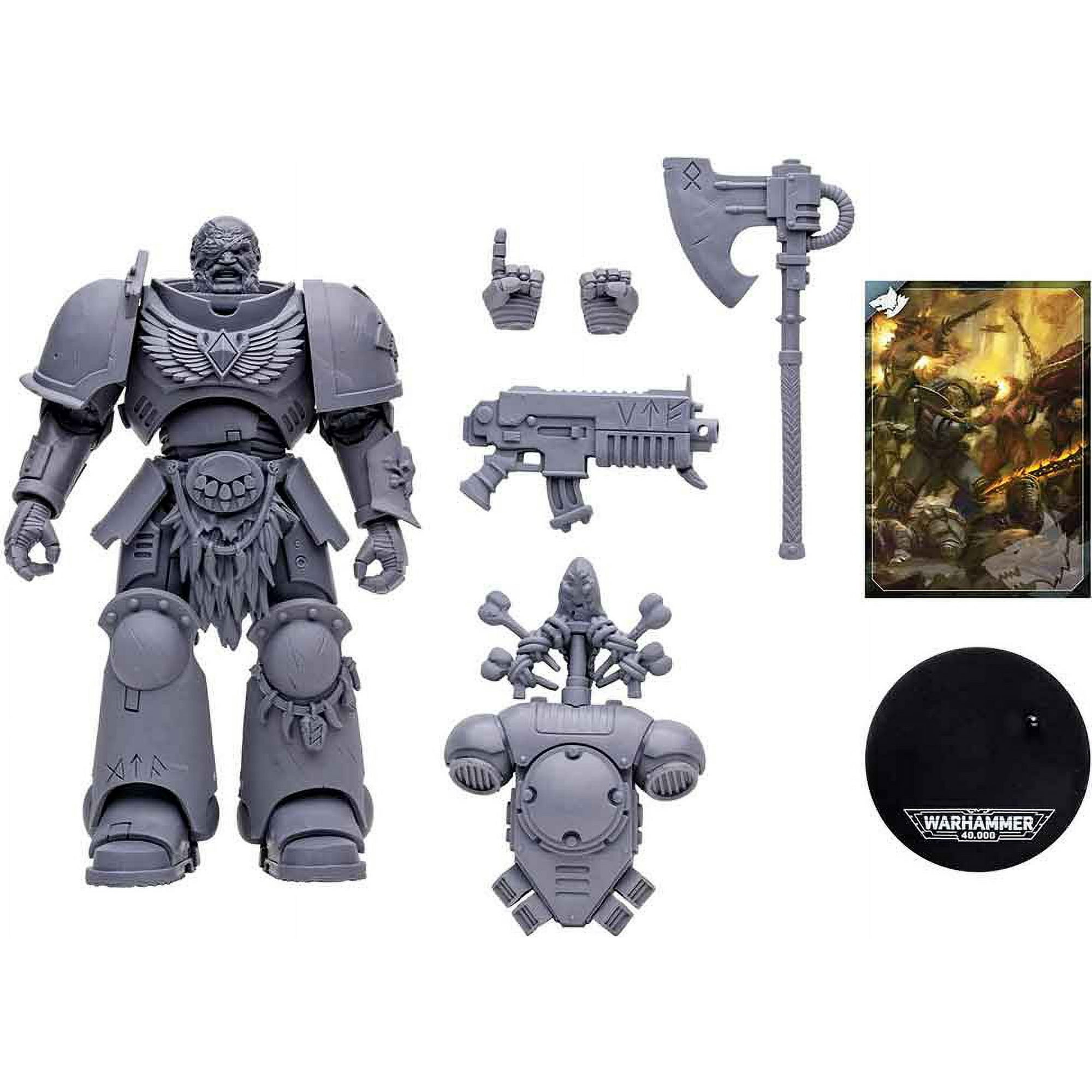 Warhammer 40000 7 Inch Action Figure Wave 7 - Space Wolves