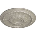 thumbnail image 3 of 38 3/8"OD x 2 7/8"P Oslo Ceiling Medallion (Fits Canopies up to 7 5/8"), Hand-Painted Pearl White, 3 of 6