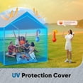 thumbnail image 6 of Quictent 10x20 ft Carport Replacement Tarp Canopy Top Cover with Bungees Balls, for Garage Party Tent Shelter - Gray, One Roof Only, 6 of 8