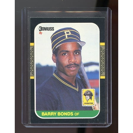 1987 Donruss #361 Barry Bonds Pittsburgh Pirates Rookie (Best Barry Bonds Rookie Card)