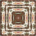 thumbnail image 1 of Azulejos burdeos blancos ondulados, 1 of 4