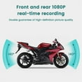 thumbnail image 3 of Full Body Waterproof Motorcycle DVR Dash Cam 1080P+1080P Full HD Front Rear View Camera Logger Recorder Box ,Clear Images, 3 of 6