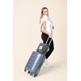thumbnail image 3 of EverSnug - Manta de viaje premium, suave manta de avión 2 en 1 con bolsa suave, funda de almohada, funda para equipaje de mano y clip para mochila (gris), 3 of 5