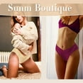 thumbnail image 7 of Sunm Boutique Seamless Underwear for Women Lace Panties No Show Bikini Underwear Sexy Cute Cheeky Hipster Stretch High Cut, 7 of 7