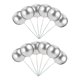 thumbnail image 5 of ADDHAT 36Ud Decoraciones Para Pasteles Con Picks De Bolas De Espuma Color Plata, 5 of 8