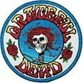 thumbnail image 4 of Grateful Dead Men's SYF With Vines Embroidered Patch Black, 4 of 4