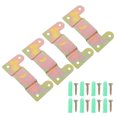 thumbnail image 1 of Hytrove 4Ud Accesorio De Soporte Metálico Dorado Para Montaje De Ventilador En Pared, 1 of 8